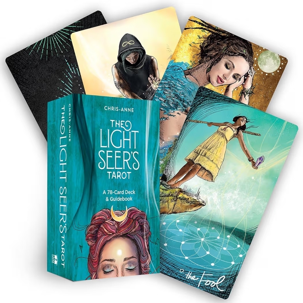 Guc Light Seer's Tarot Deck & Book. Spirit Share Reflect Friend Love Truth